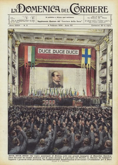 Duce, Duce, Duce! da Achille Beltrame