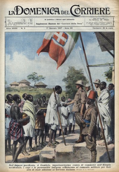 Fascismo 1937: Incontri a Gambela, centro commerciale dell