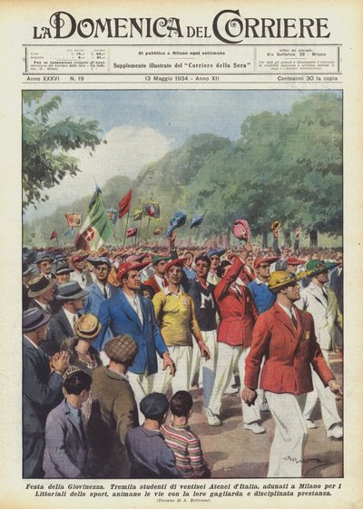 Festa della Giovinezza da Achille Beltrame