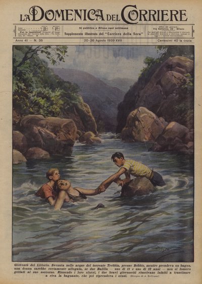 Gioventù del Littorio da Achille Beltrame