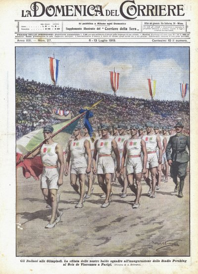 Gli Italiani alle Olimpiadi da Achille Beltrame