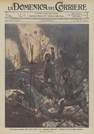 Gli eroismi quotidiani della nostra guerra, una compagnia della morte all