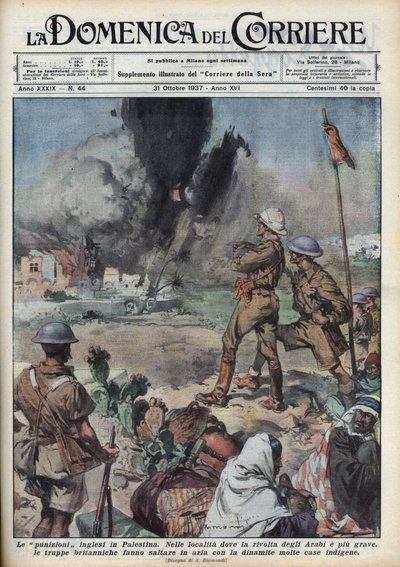 Grande Rivolta Araba del 1936-1939 in Palestina: ribellione degli arabi palestinesi per la creazione di uno Stato indipendente in Palestina contro l