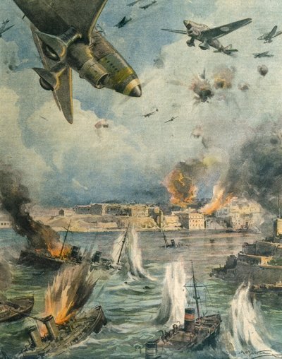 Grande offensiva aerea dell