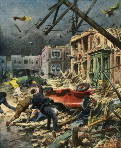 Uragano in Florida, ottobre 1929 da Achille Beltrame