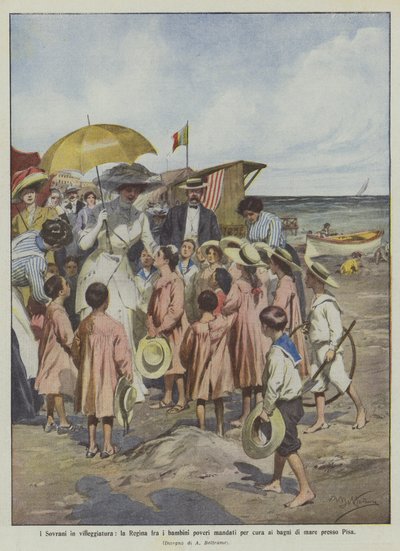 I Sovrani in villeggiatura da Achille Beltrame