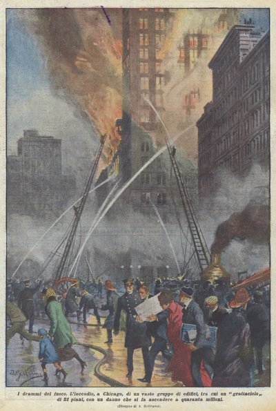 I drammi del fuoco da Achille Beltrame