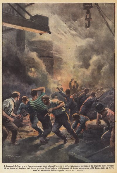 I drammi del lavoro da Achille Beltrame