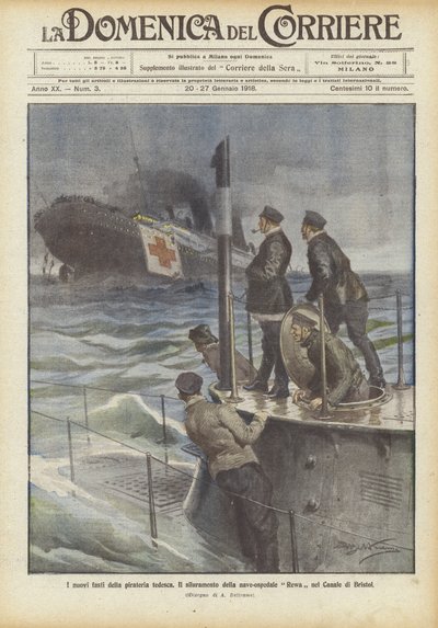 I nuovi fasti della pirateria tedesca da Achille Beltrame