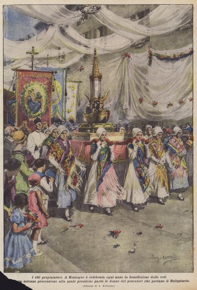 I riti propiziatori da Achille Beltrame