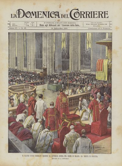 Il grande sinodo diocesano tenutosi la settimana scorsa nel Duomo di Milano, la seduta di chiusura da Achille Beltrame