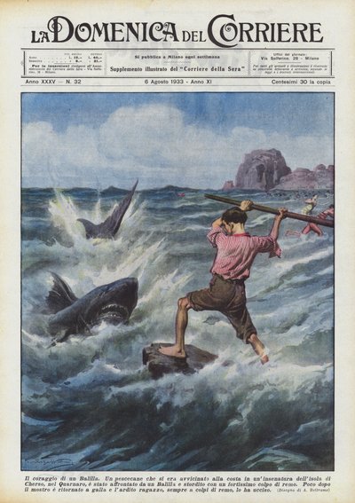 Il coraggio di un Balilla da Achille Beltrame
