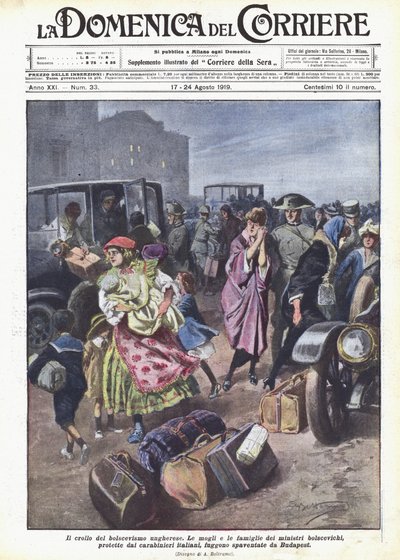 Il crollo del bolscevismo ungherese da Achille Beltrame