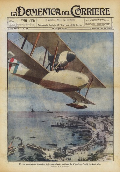 Il volo prodigioso da Achille Beltrame