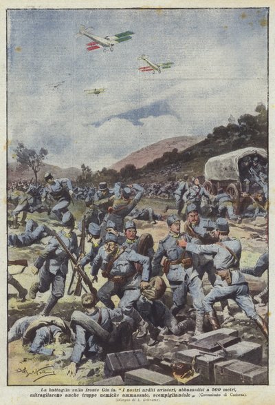 La battaglia sulla fronte Giulia da Achille Beltrame