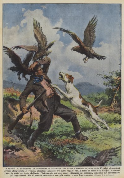 La caccia al cacciatore da Achille Beltrame