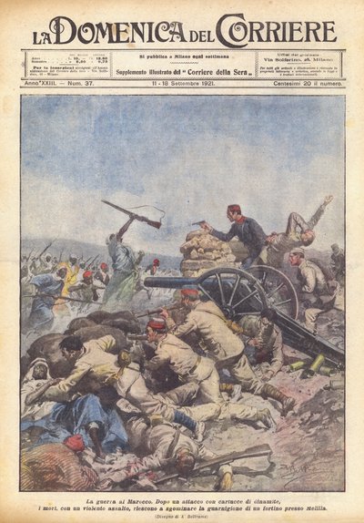 La guerra al Marocco da Achille Beltrame