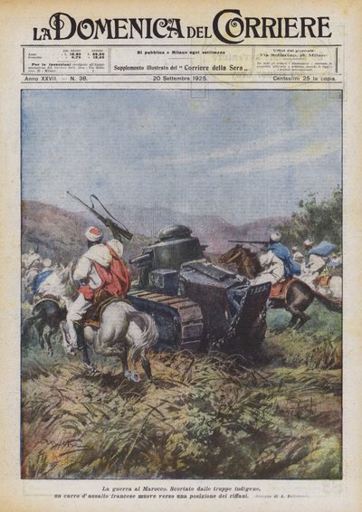 La guerra al Marocco da Achille Beltrame