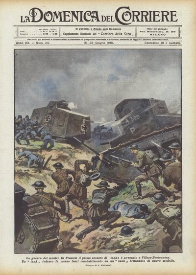 La guerra dei mostri da Achille Beltrame