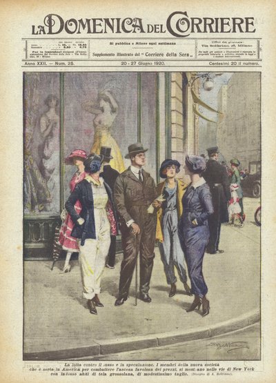 La lotta contro il lusso e la speculazione da Achille Beltrame