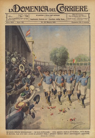 La nuova vittoria internazionale, la terza dell