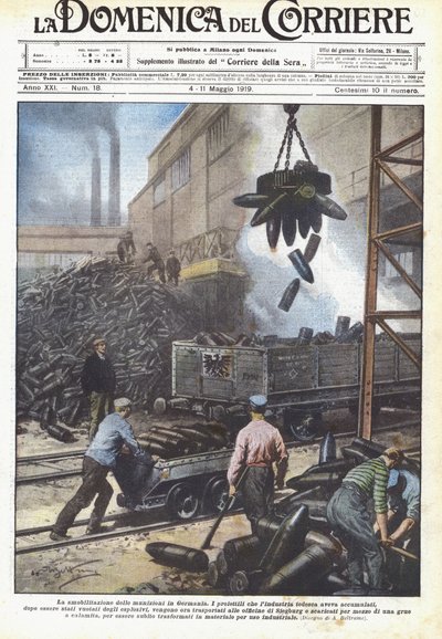 La smobilitazione delle munizioni in Germania da Achille Beltrame