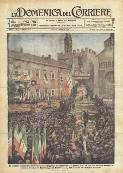 La solenne cerimonia di Trento per festeggiare l
