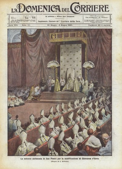 La solenne cerimonia in San Pietro per la santificazione di Giovanna d
