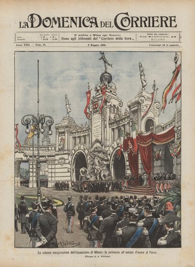 La solenne inaugurazione dell