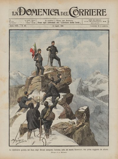 La spedizione guidata dal Duca degli Abruzzi conquista l