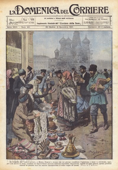 La tragedia dei nuovi poveri a Mosca da Achille Beltrame