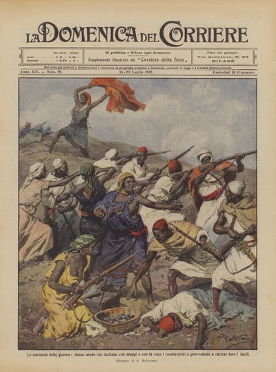 Le curiosità della guerra da Achille Beltrame