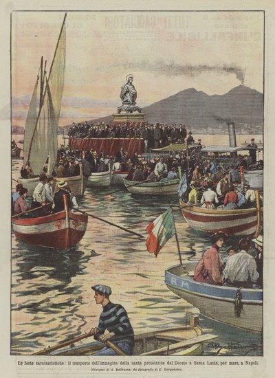 Le feste caratteristiche, il trasporto dell