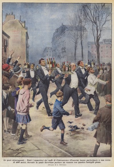 Le gare stravaganti da Achille Beltrame
