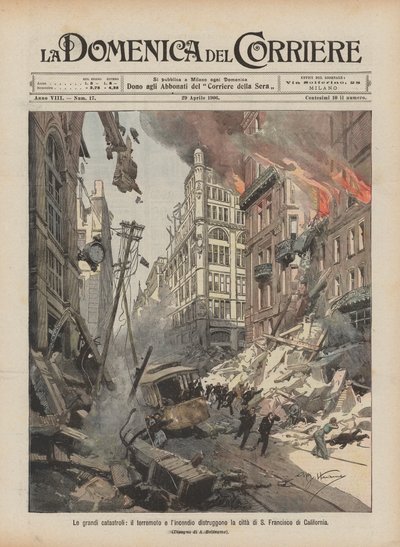 Le grandi catastrofi, il terremoto e l
