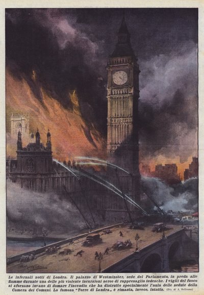 Le infernali notti di Londra da Achille Beltrame