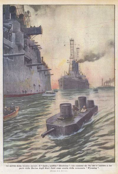 Le novità della tecnica navale da Achille Beltrame