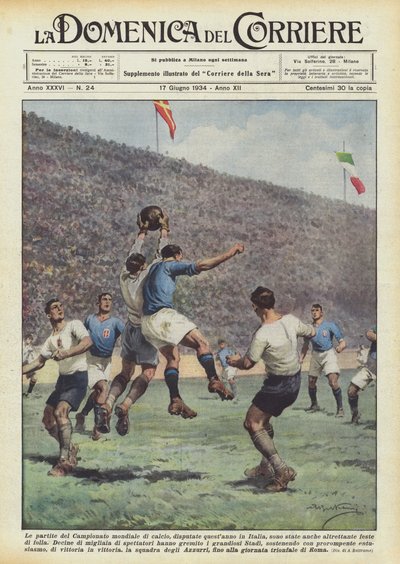 Le partite del Campionato mondiale di calcio, disputate quest