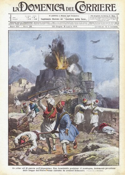 Le prime ali di guerra nell