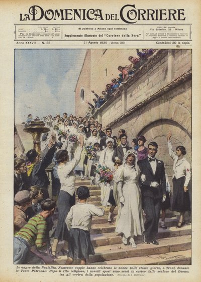 Le sagre della Nuzialità da Achille Beltrame
