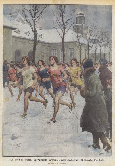 Le sfide al freddo da Achille Beltrame