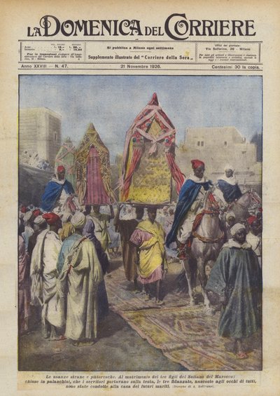 Le usanze strane e pittoresche da Achille Beltrame