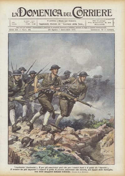 Lusitania! Lusitania! da Achille Beltrame