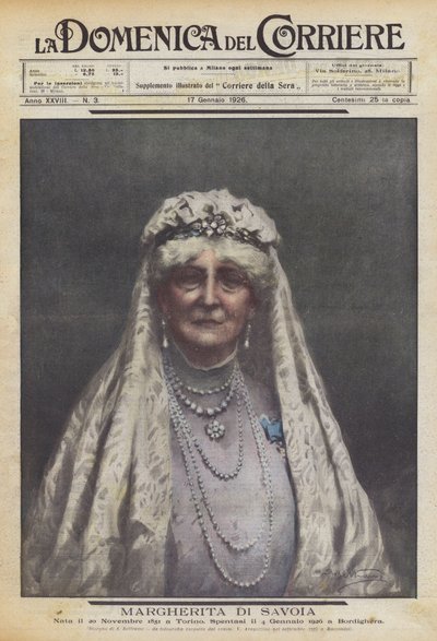 Margherita di Savoia da Achille Beltrame