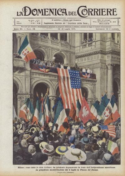 Milano, come tutte le città italiane, ha celebrato degnamente la festa dell