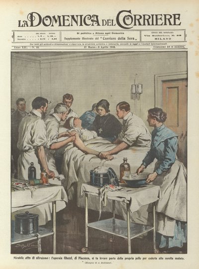 Mirabile atto di altruismo, l