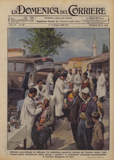 Moderne provvidenze in Albania da Achille Beltrame