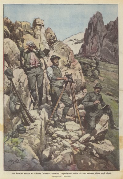 Nel Trentino mentre si sviluppa l