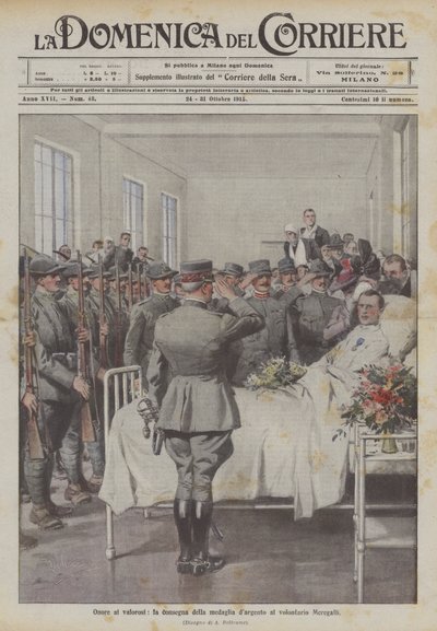 Onore ai valorosi, la consegna della medaglia d