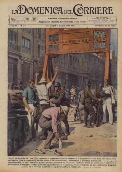 Ore drammatiche in Cina da Achille Beltrame